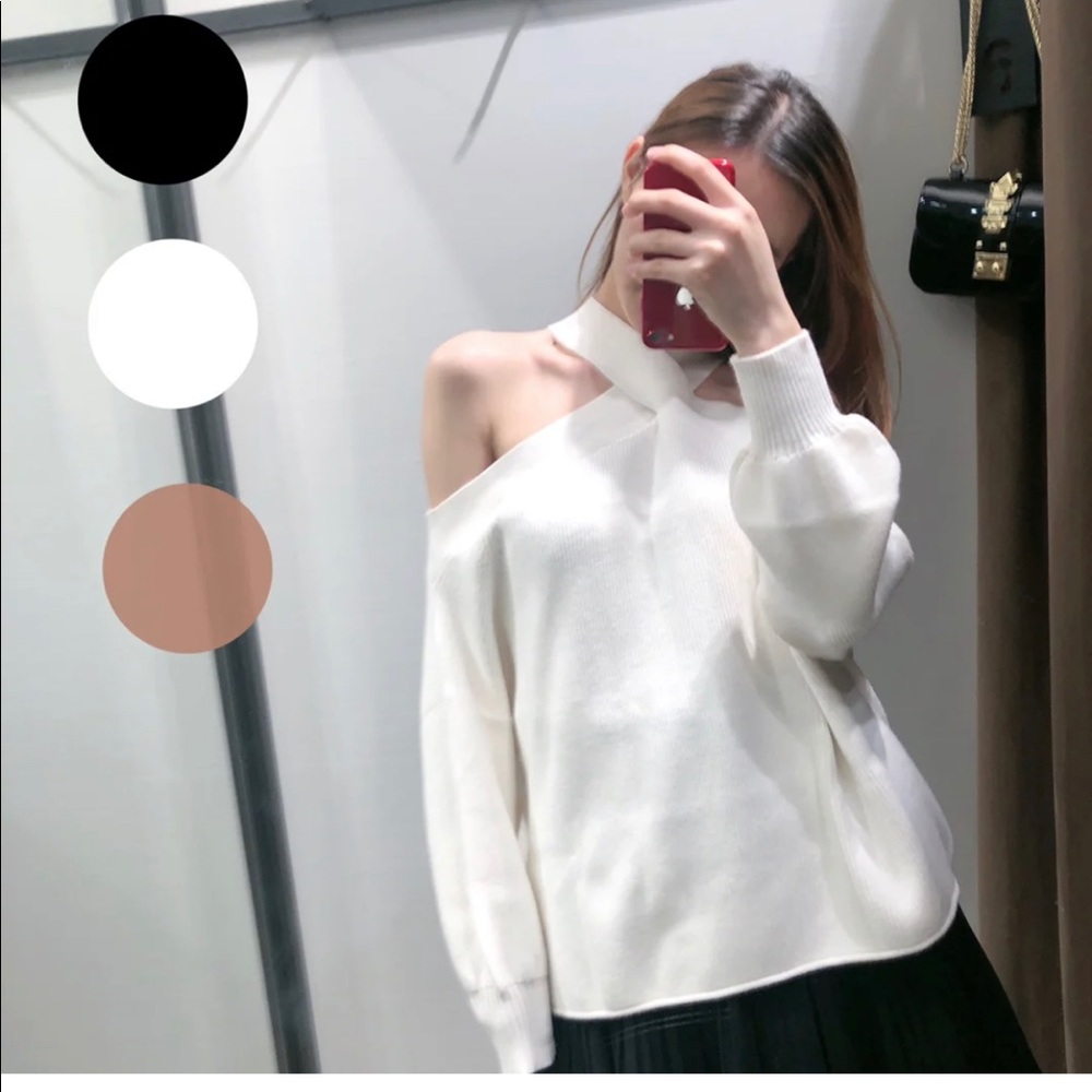 NWT ZARA off should knit wear - Picture 2 of 8